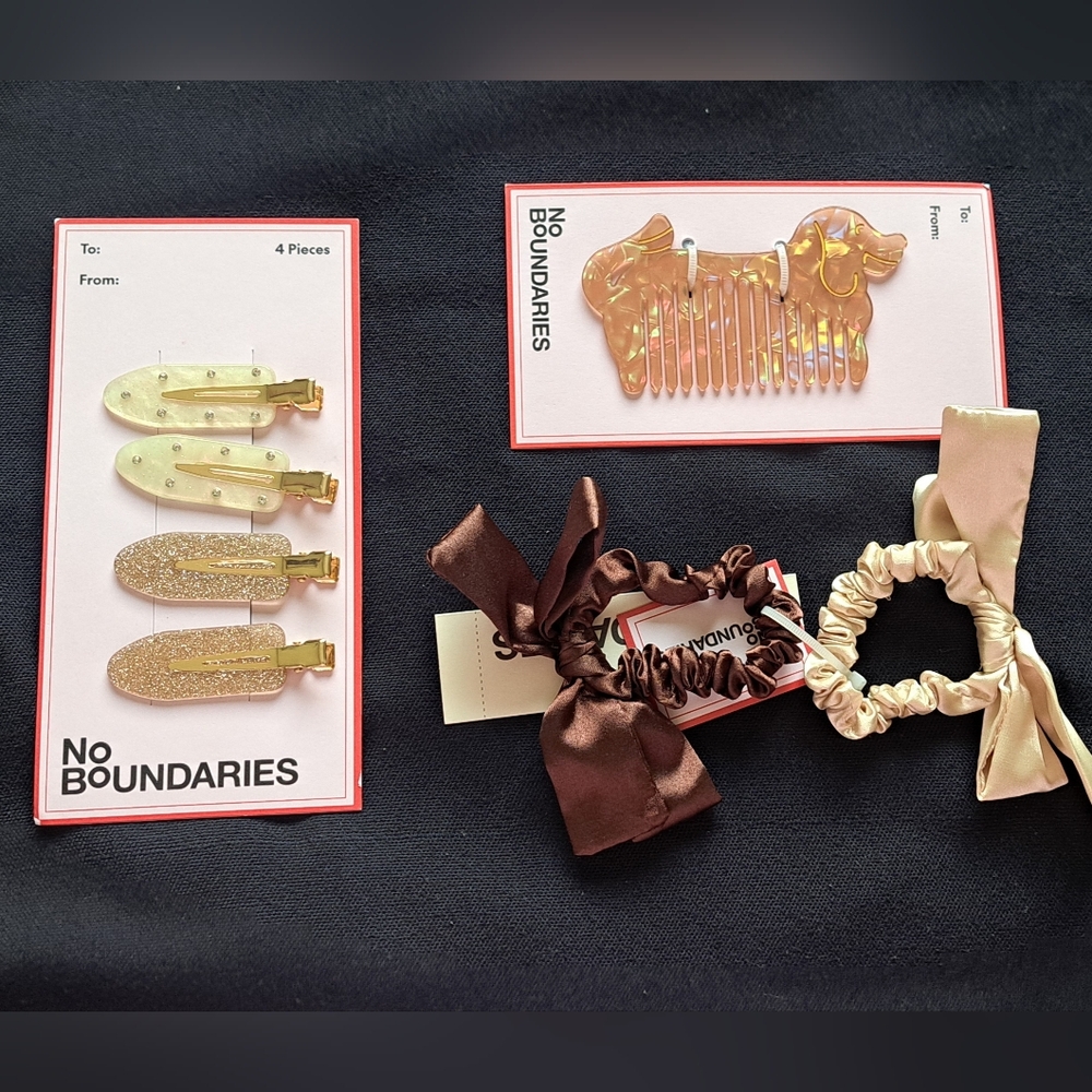 No Boundaries Elegant Gold and Brown Hair Accessories